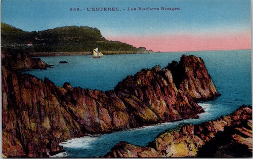 Vintage postcard the massif - vintage,