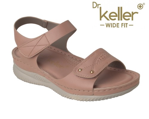 Keller womens pink wide e - keller,