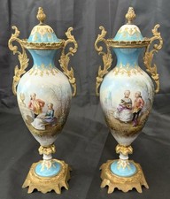 Antique Sèvres Fond Bleu