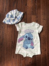 Disney Baby 3-6M Stitch Green