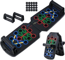 Push-up Board Set 14 in Folding &Portable Workout for Chest Shoulders Home Gym