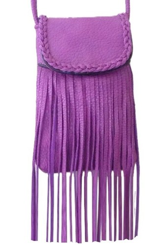 Small faux leather purple - small,