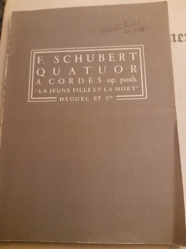 Schubert quatuor cordes - a,
