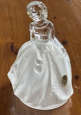 COLLECTABLE RCR CRYSTAL CRINOLINE GIRL FIGURE