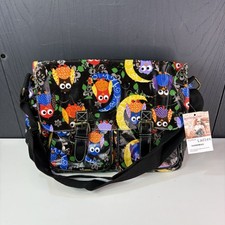 New Ladies Owl Print Satchel