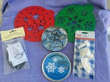 Various Christmas Themed Cake Decorating Cake Cutters/ Stencils