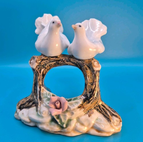 Vintage spanish porcelain dove - vintage,