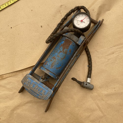 Aerite vintage foot pump - vintage,