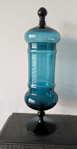 Vintage empoli italian blue - italian,