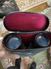 Vintage WW2 Military Binoculars Greenkat