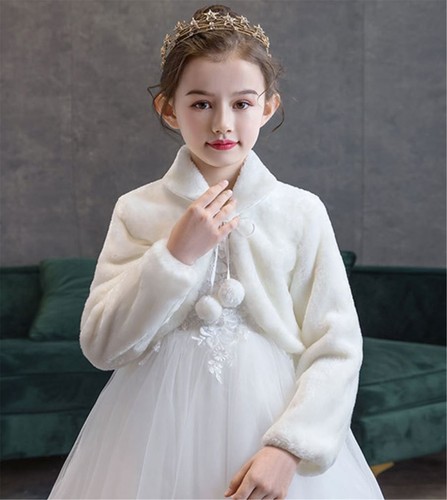Flower girls kids white - flower,