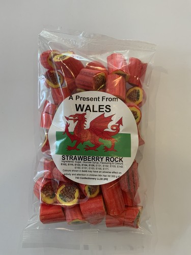 Chopped rock strawberry sweets - strawberry,
