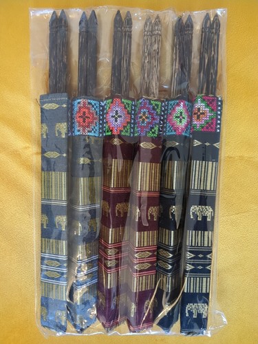 Thai chop sticks set six - sticks,
