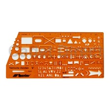 Nato Army Military Map Marking Stencil Series 1