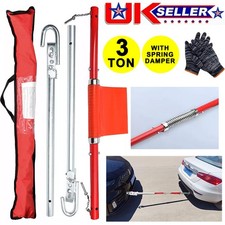 3 TON 3000KG TOWPOLE CAR VAN RECOVERY TOWING BAR TOW POLE+ DAMPER SPRING + BAG