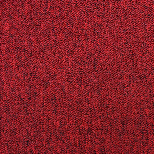 20x scarlet red carpet tiles - 20x,