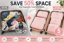 5pcs packing cubes set travel - packing,