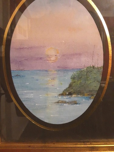 Small seascape watercolour - small,