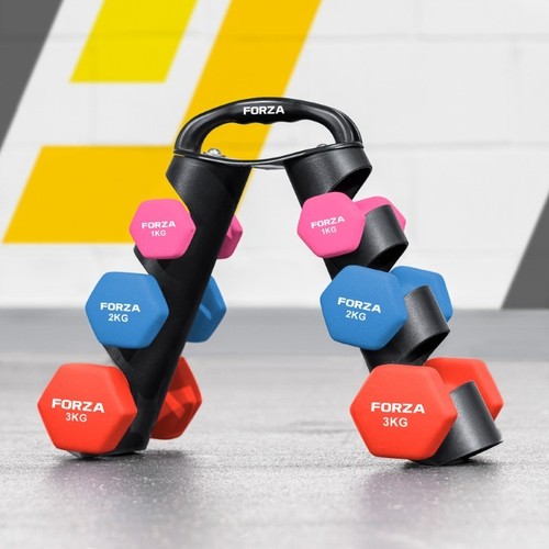 Forza portable dumbbell rack - forza,