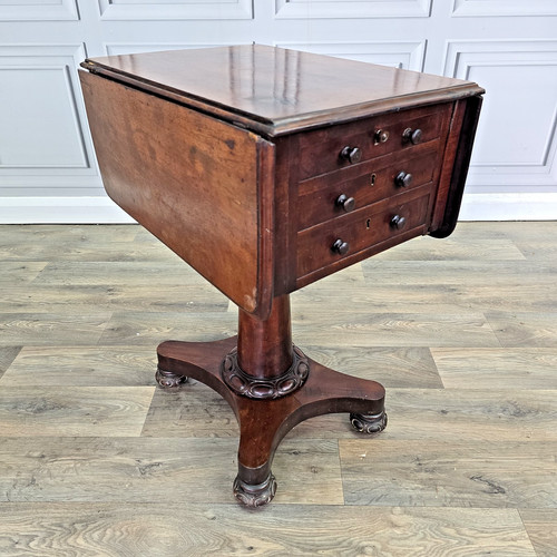 Antique mahogany work - mahogany, table