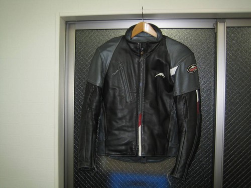 Kushitani leather jacket - leather,