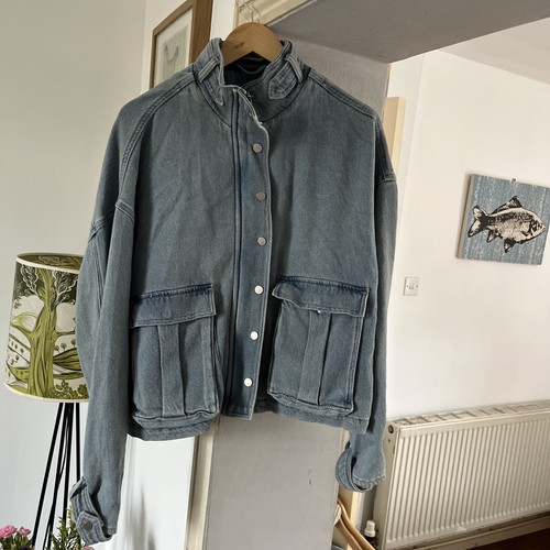 Hush soft denim jacket size - hush, 12