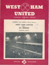 West Ham United v St Mirren