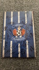 Killie Program Signed 