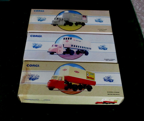 Corgi scammell scarab - x,