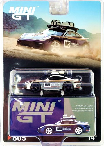 Mini porsche 911 dakar - 1:64,