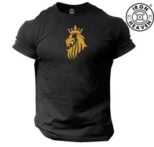 King Lion T Shirt Gym Clothing