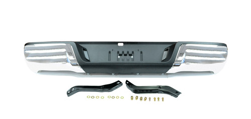 Rear bumper chrome with - rear,
