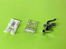 Teflon and roller foot for