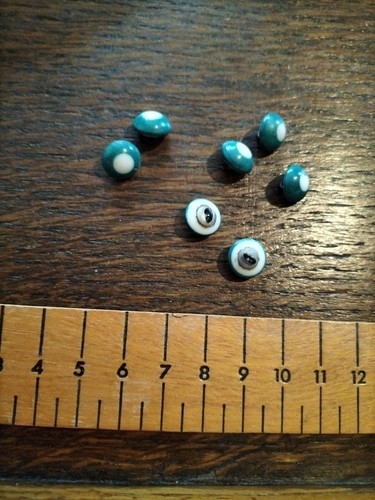 Vintage antique small green