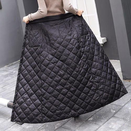 Women thick puffer long - thick,