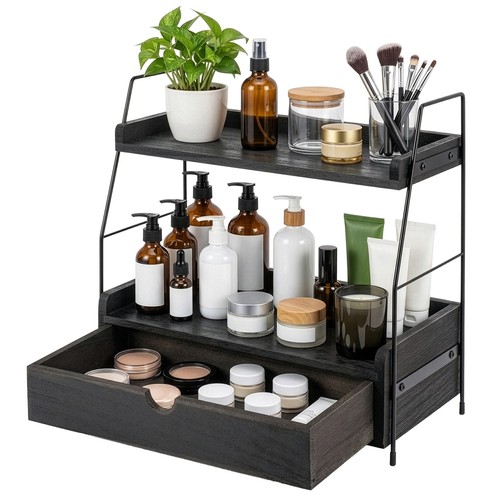 Coffee station organizer with - coffee,