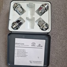 Genuine Toyota & Lexus Locking Wheel Nuts