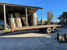 Marshall 25ft Bale Trailer