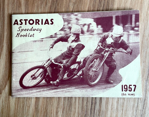 Vintage speedway book - vintage,
