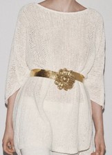 Zara Stunning Gold Rigid Metal