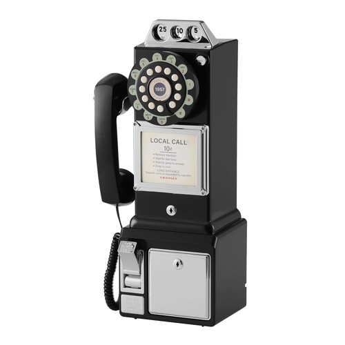 1950 payphone push button - 1950's,
