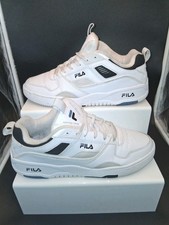 Fila Men's Corda Trainers White, Size UK 10 VGC 