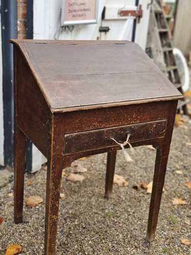 Antique georgian pine ledger - georgian,