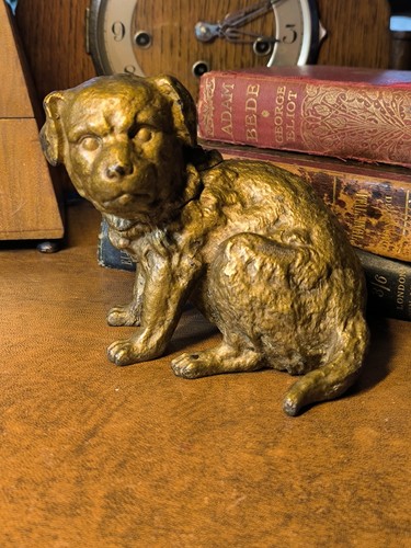 Rare vienna cast bronze dog - rare,
