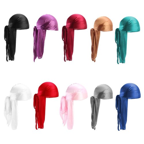 Elastic silk durag pre - silk,