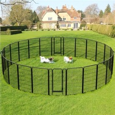 Large dog playpen - dog, fence