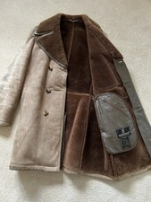 Vintage Shearling Fur Coat By