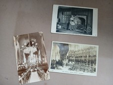  Old Cheshire Postcards - 2x Nantwich plus 1x PM 1907 from Vicar in Macclesfield