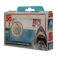 Jaws 50th Anniversary Gold Coin – Officially Licensed 24k Plated Collectible