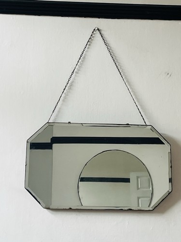 Vintage octagonal frameless - octagonal,
